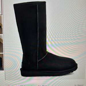 Classic Tall Ugg Boots- black size 8